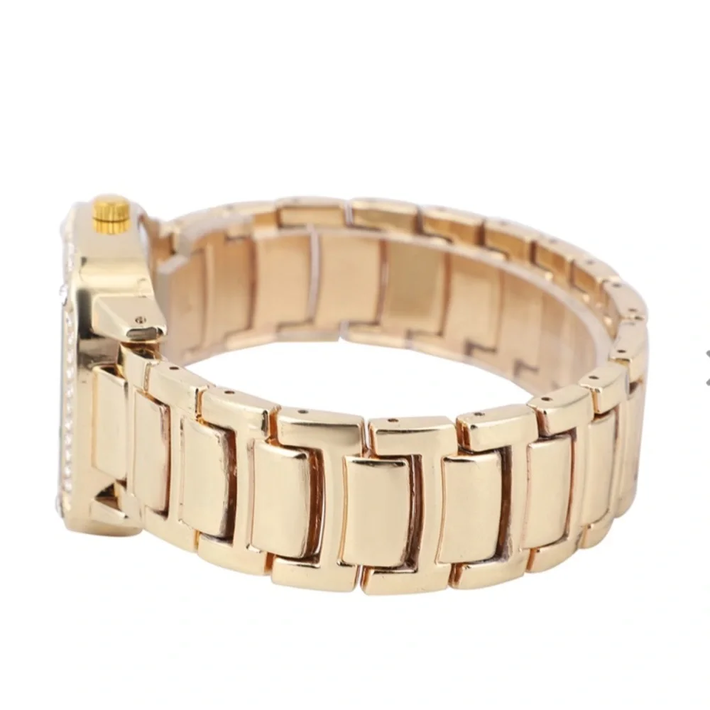 Watch with White Austrian Crystals